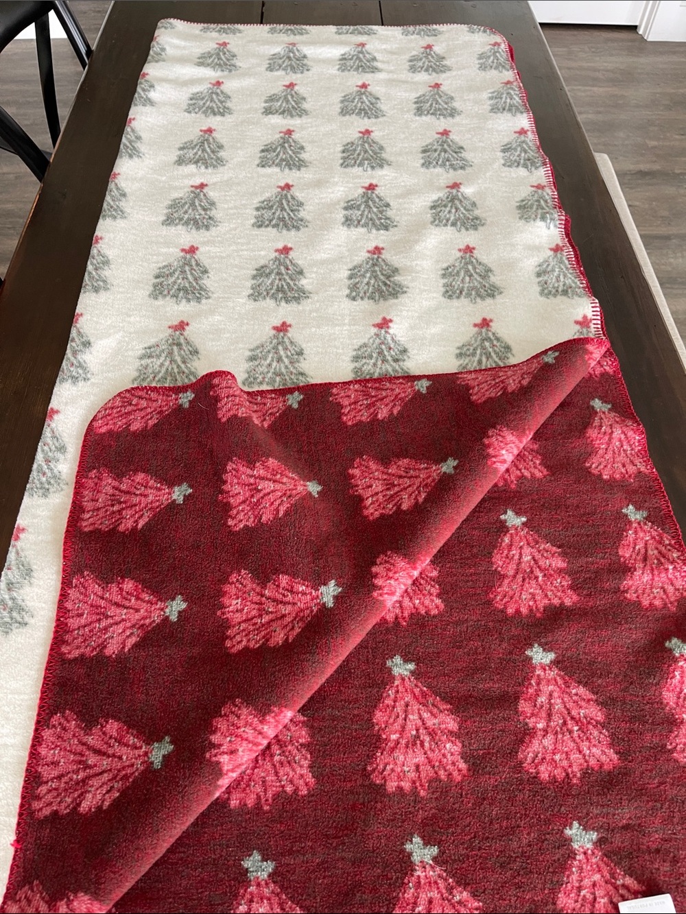 Docofil Holiday Two-Sided Small Blanket 59” x 51.5”